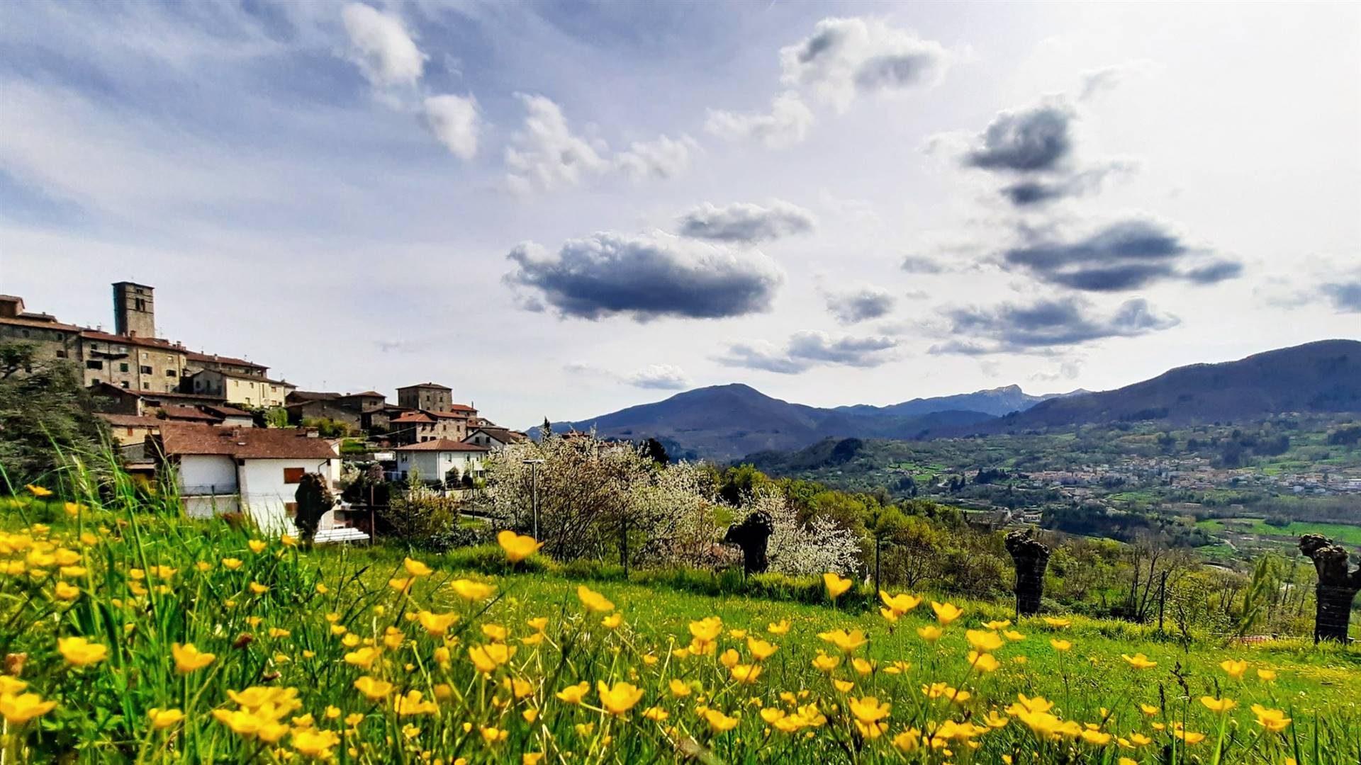 Vista del paese - View of the village