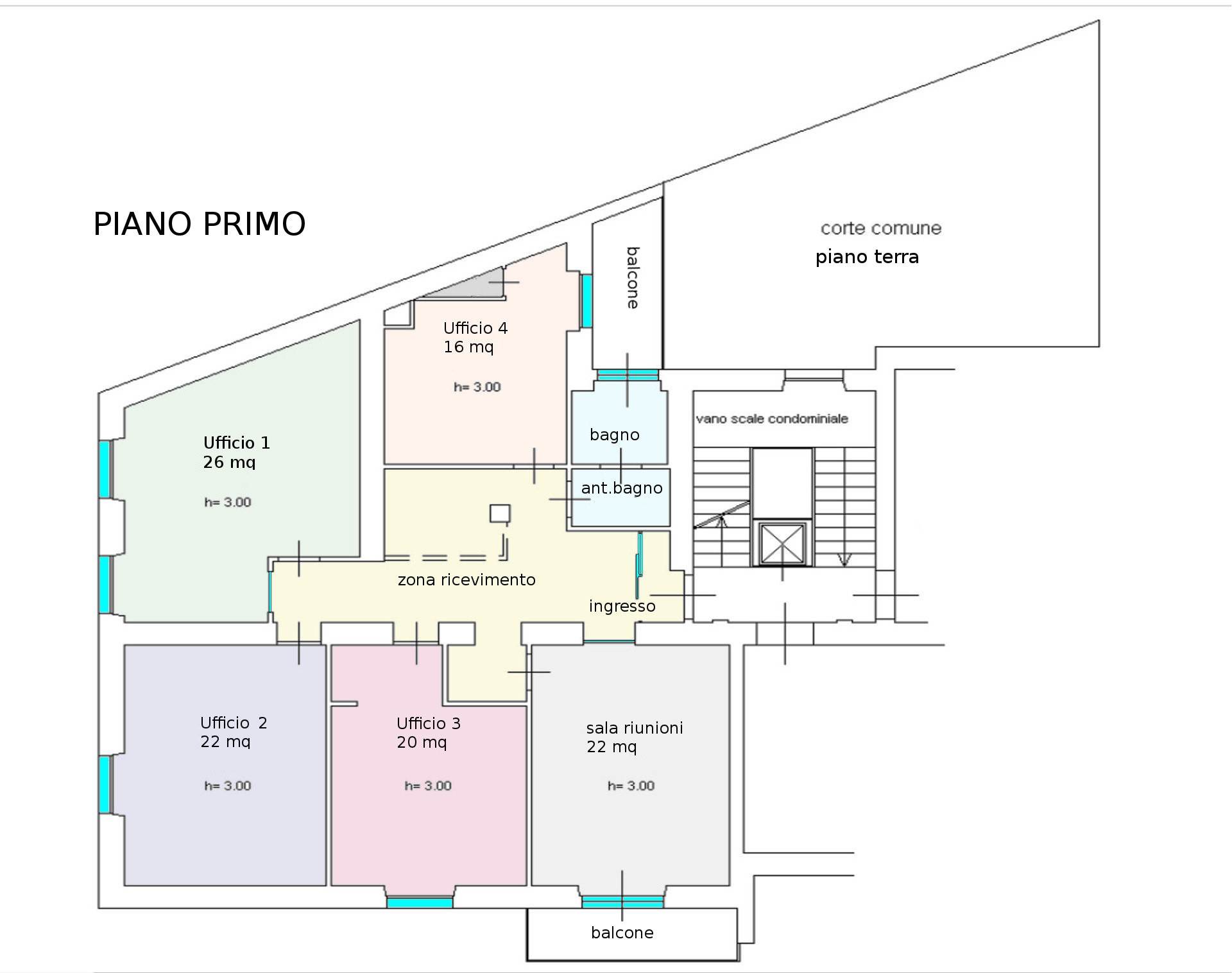 CENTRALE, GROSSETO, Office for rent of 160 Sq. mt., Excellent Condition, Heating Individual heating system, Energetic class: G, Epi: 175 kwh/m3 year, 