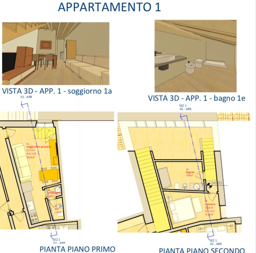 Toscolano Maderno, Abeni Immobiliare propone in vendita rustico in centro storico. La struttura è composta da 2 appartamenti, disposti su due livelli,