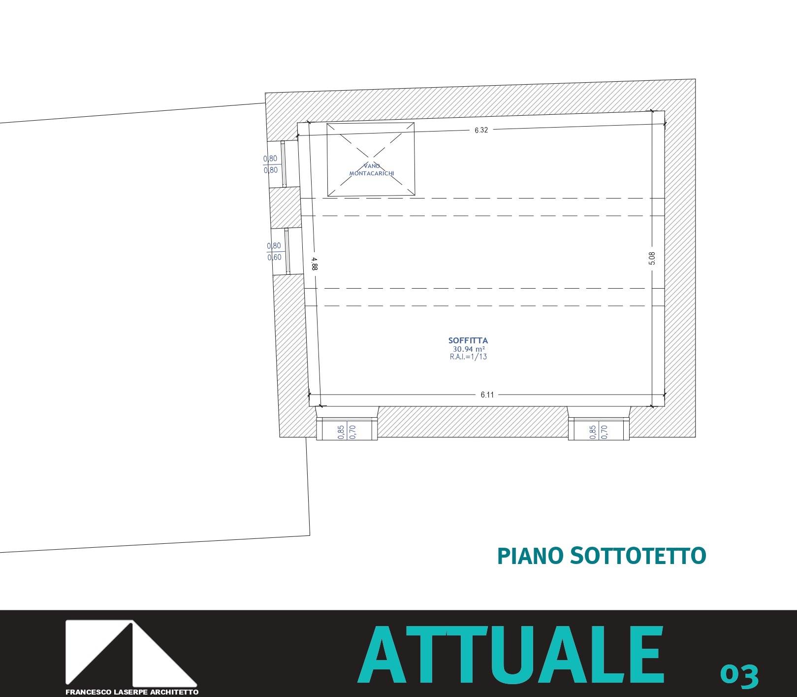RILIEVO ATTUALE P.SOFFITTA