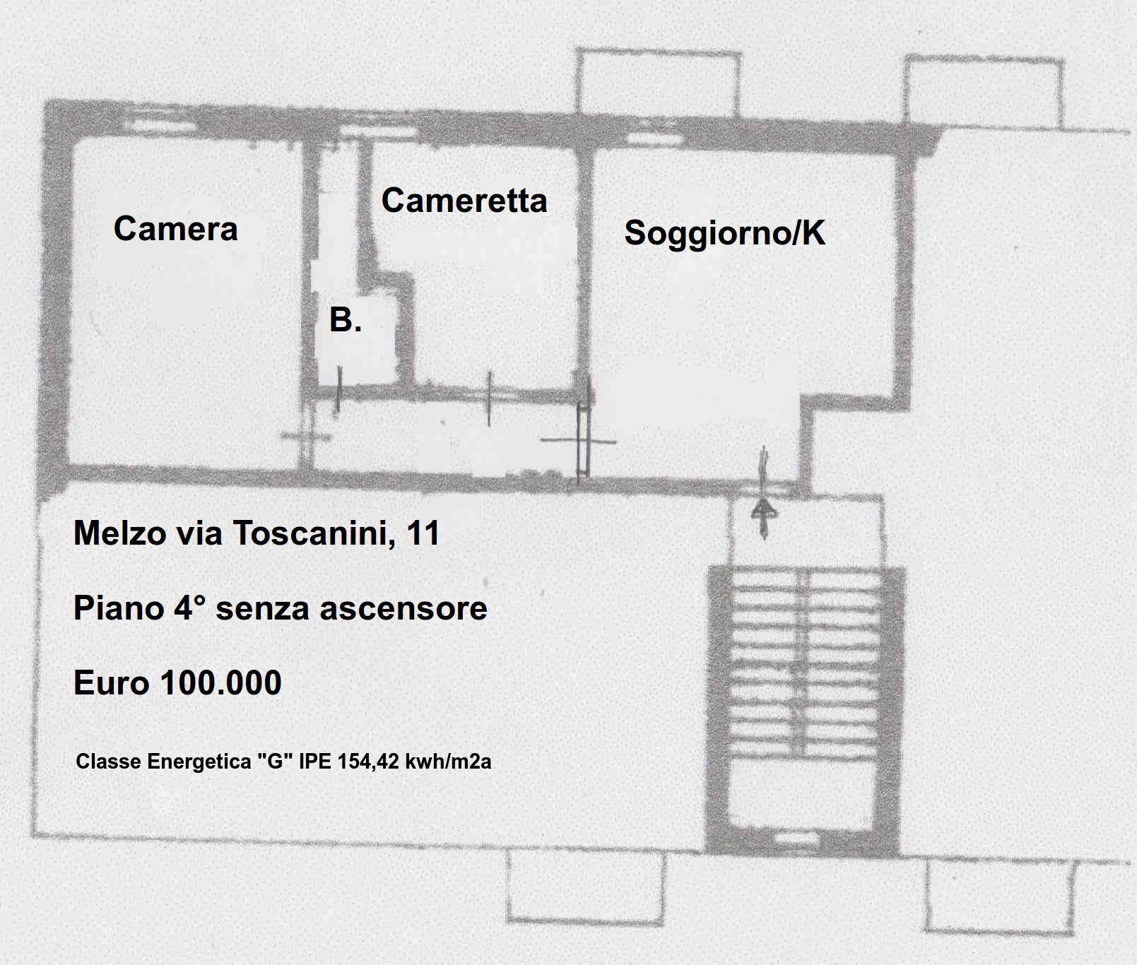 Appartamento in vendita a Melzo Milano