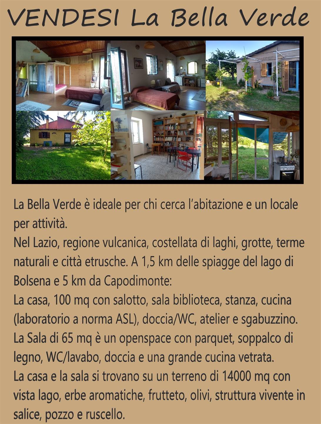 Casa singola in vendita a Capodimonte Viterbo
