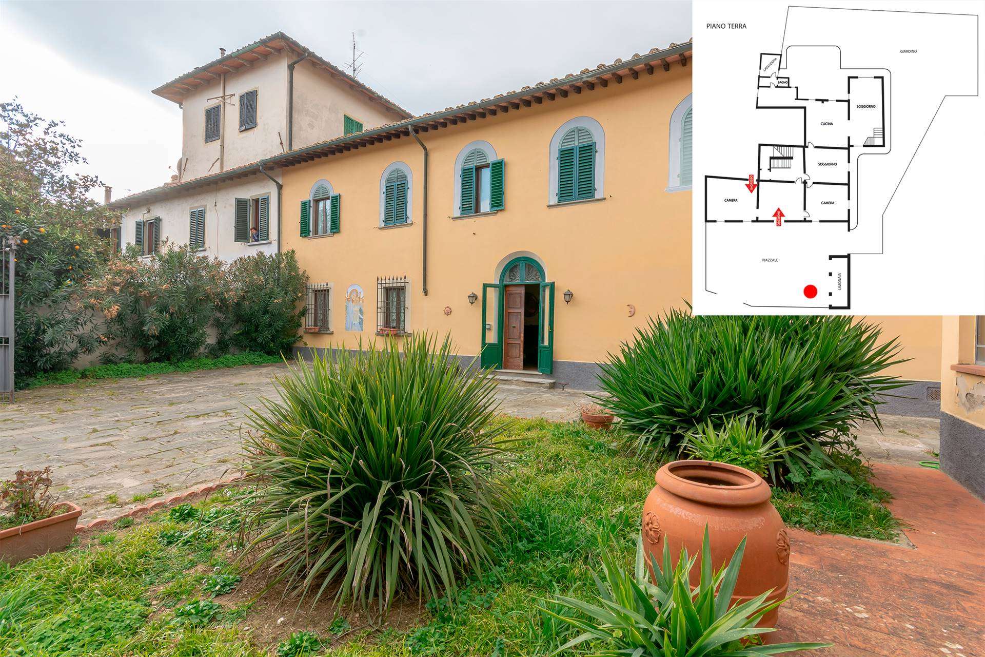SAN DONNINO, CAMPI BISENZIO, Terraced house for sale of 480 Sq. mt., Habitable, Heating Individual heating system, Energetic class: G, placed at 