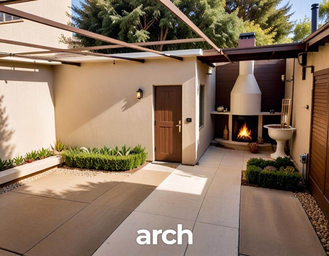 RENDER GIARDINO PRIVATO