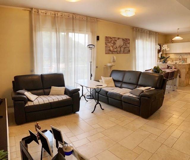 DOLCEACQUA, elegant 2 storey Villa, newly built. The first floor consists of: a bright entrance hall - living room - kitchen -pantry-and-bathroom. On 