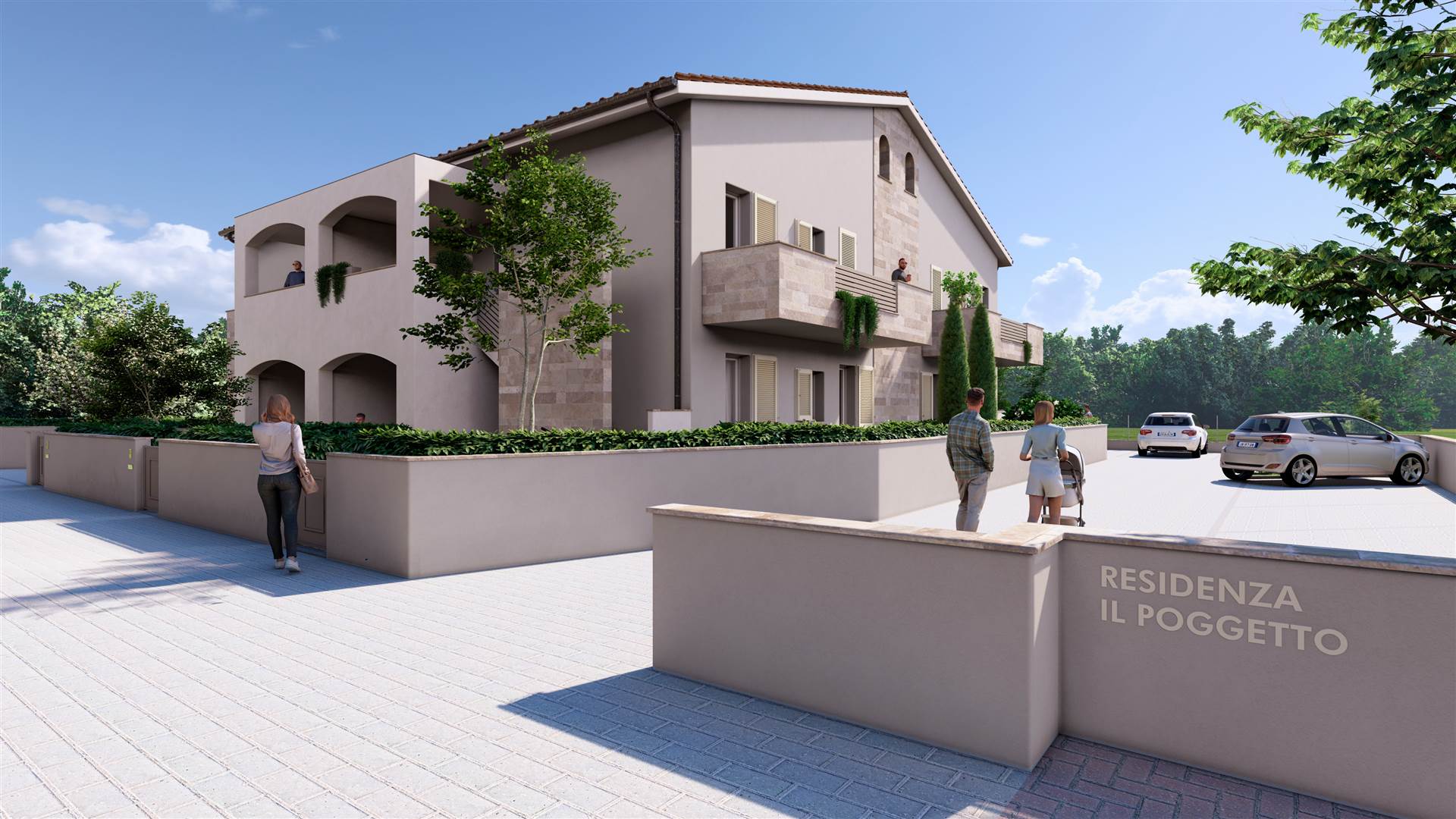 Appartamento indipendente in nuova costruzione a Rosignano Marittimo