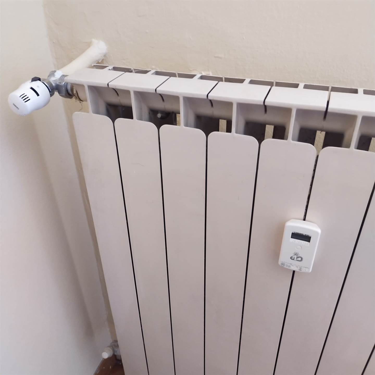 radiatore con valvola