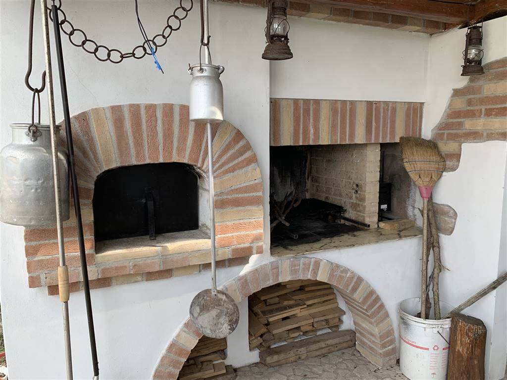 caminetto forno pizza Mestre villa 