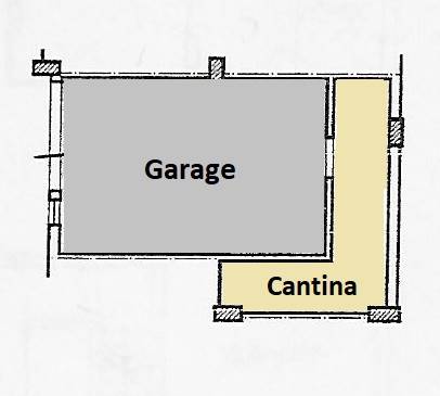 Planimetria Garage+Cantina