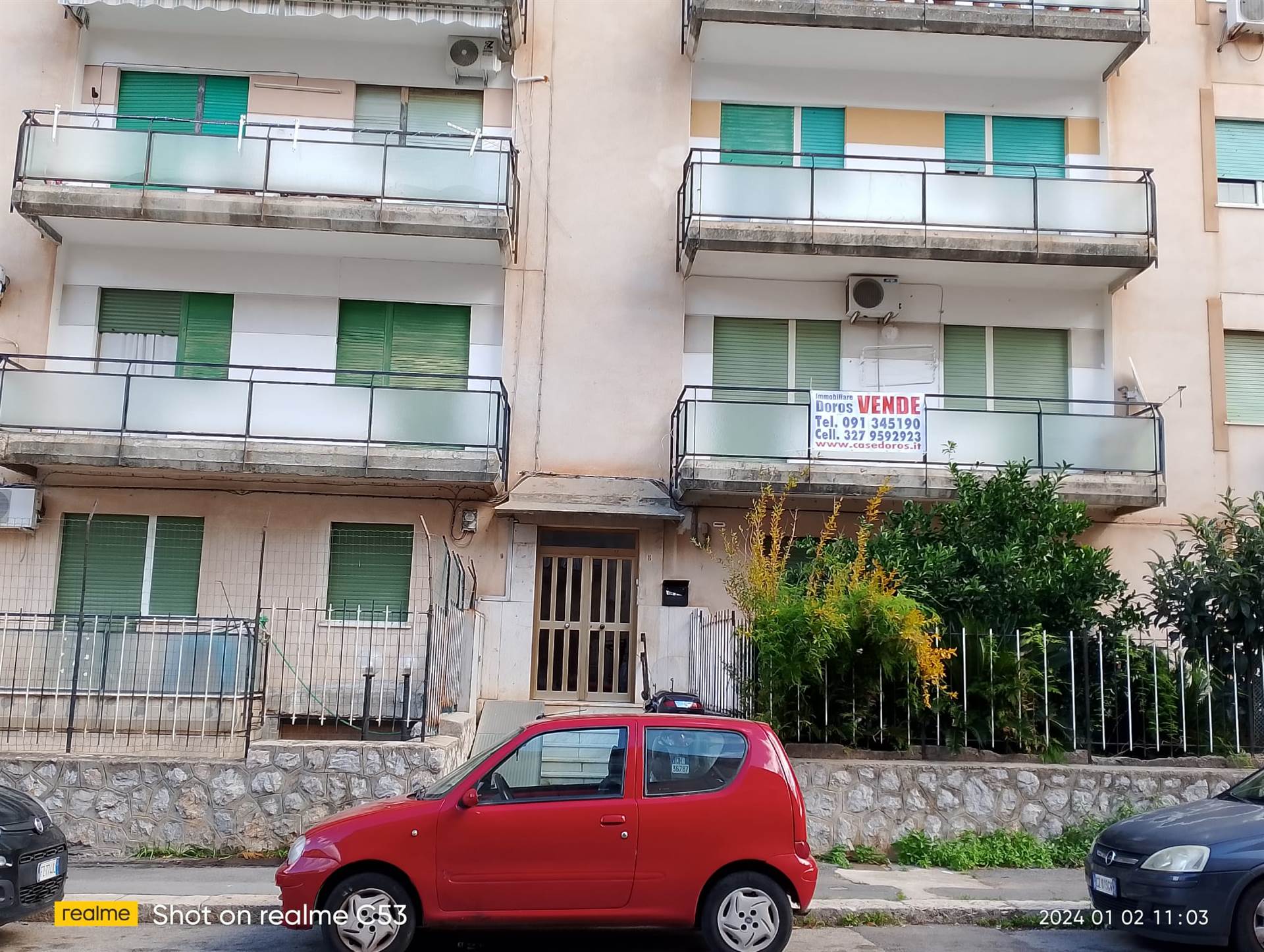 BONAGIA, PALERMO, Apartment for sale of 120 Sq. mt., Good condition, Heating Non-existent, Energetic class: G, Epi: 175 kwh/m2 year, placed at 1° on 