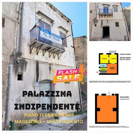 BLANDINO, ALTOFONTE, Detached apartment for sale of 100 Sq. mt., Be restored, Heating Non-existent, Energetic class: G, Epi: 175 kwh/m2 year, placed 