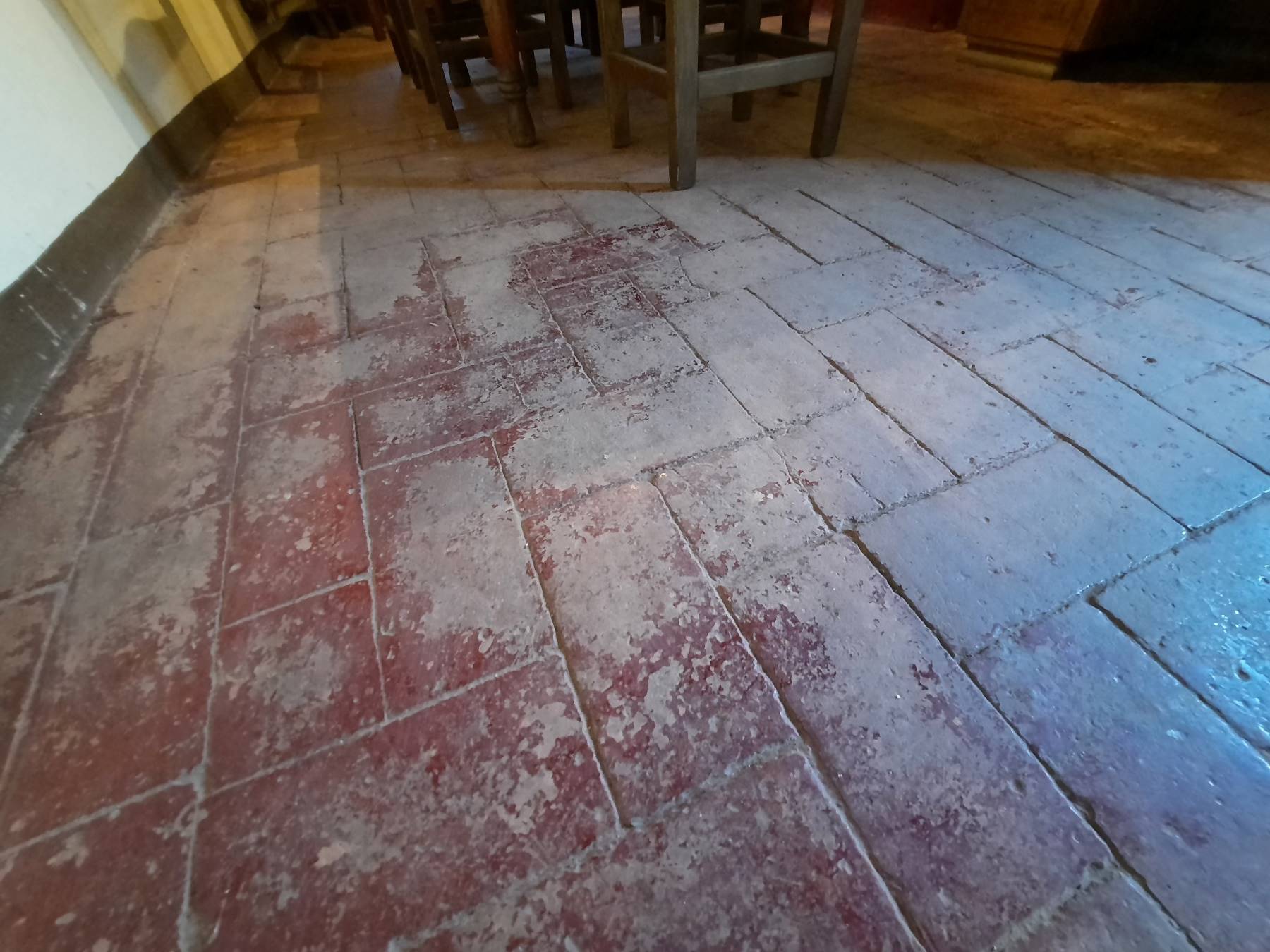 Il pavimento originale - The original floor