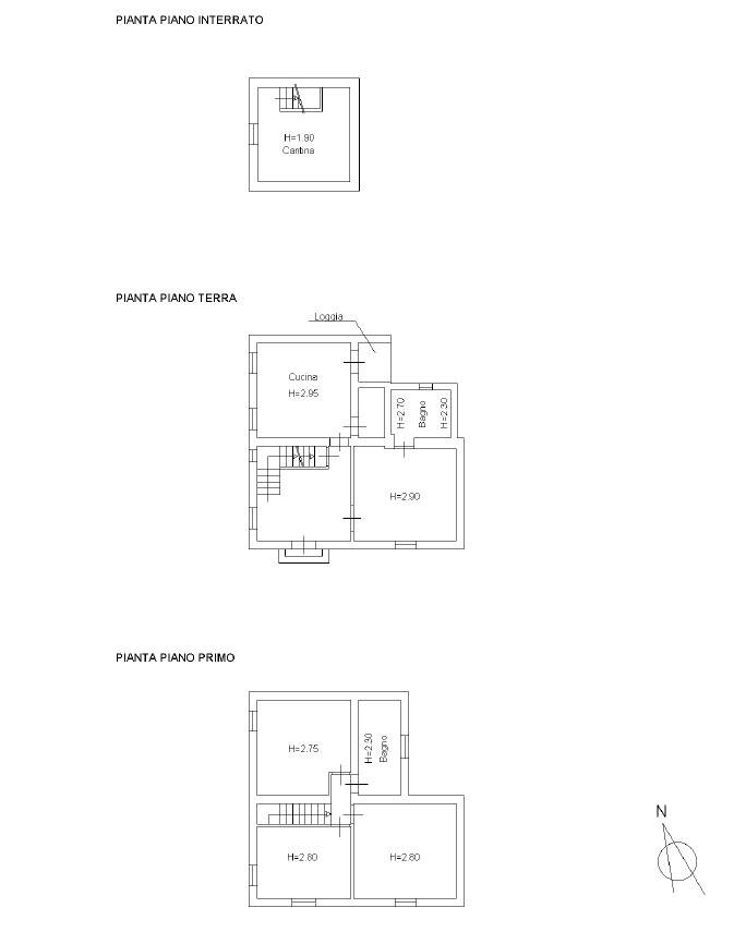 Planimetria Villa - Villa floor plan