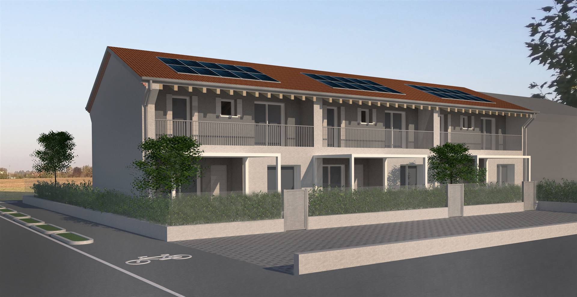 Casa semi indipendente in nuova costruzione in zona Sala a Istrana