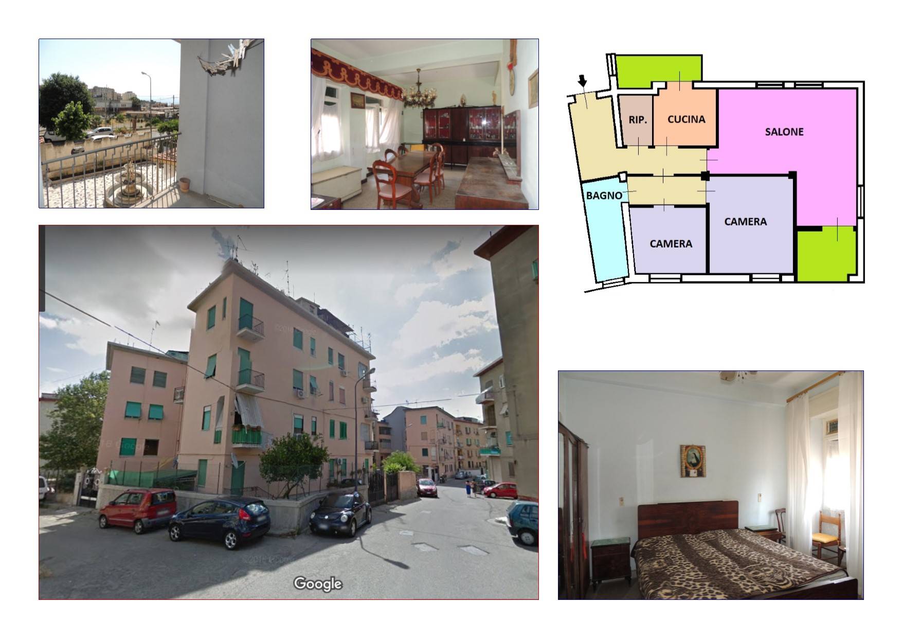 Appartamento in vendita a Messina Contesse/gazzi