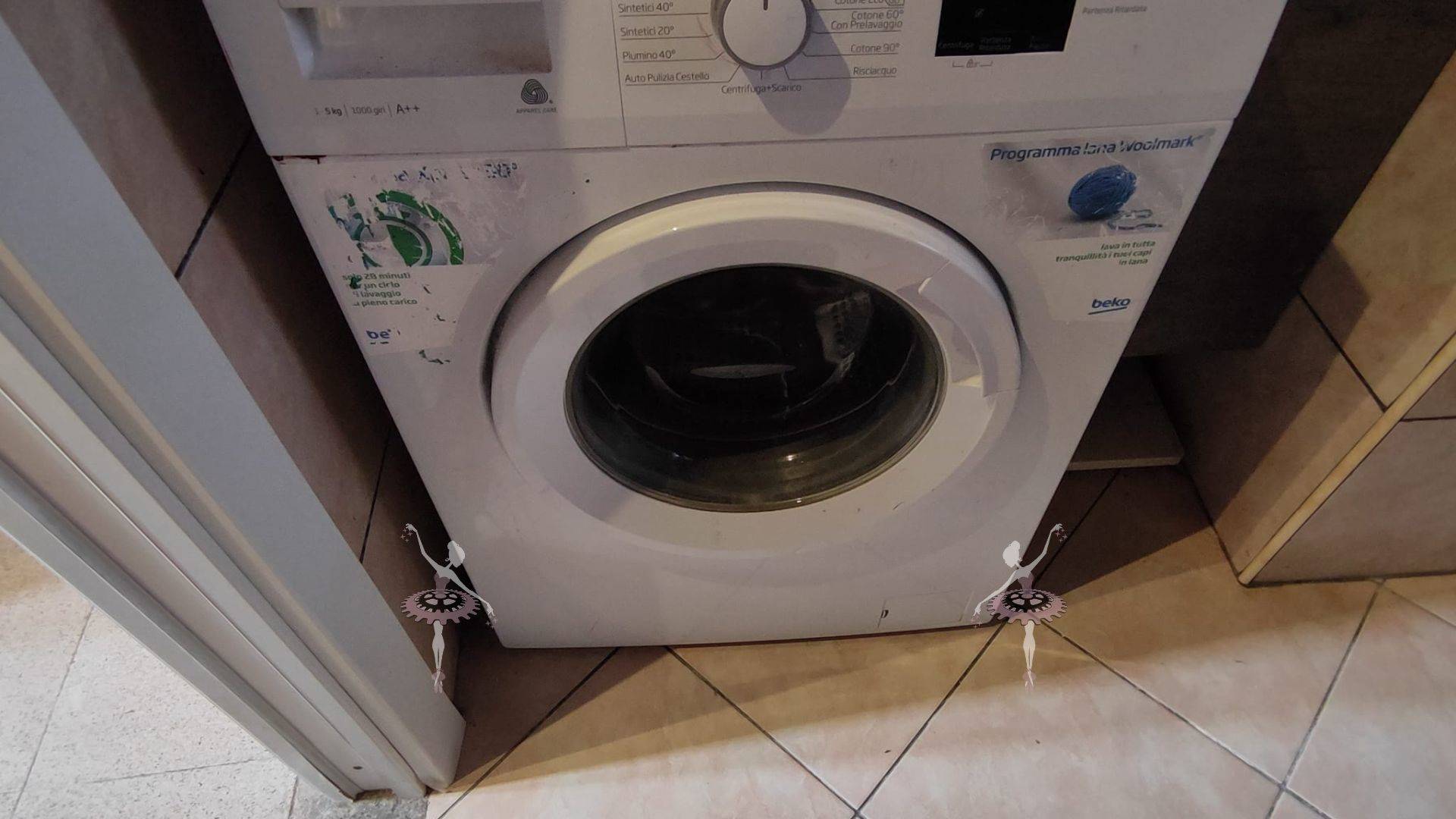 Dettagli lavatrice