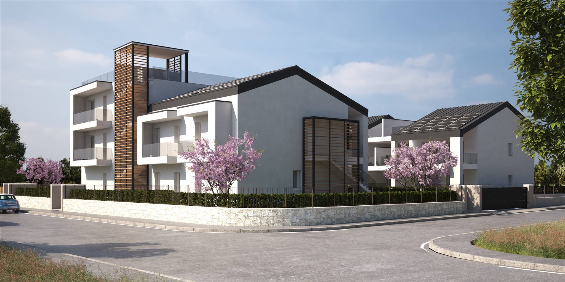 SAN BENEDETTO, PESCHIERA DEL GARDA, Apartment for sale of 150 Sq. mt., New construction, Heating To floor, placed at Ground on 2, composed by: 3 Rooms, Show cooking, , 2 Bedrooms, 2 Bathrooms, 