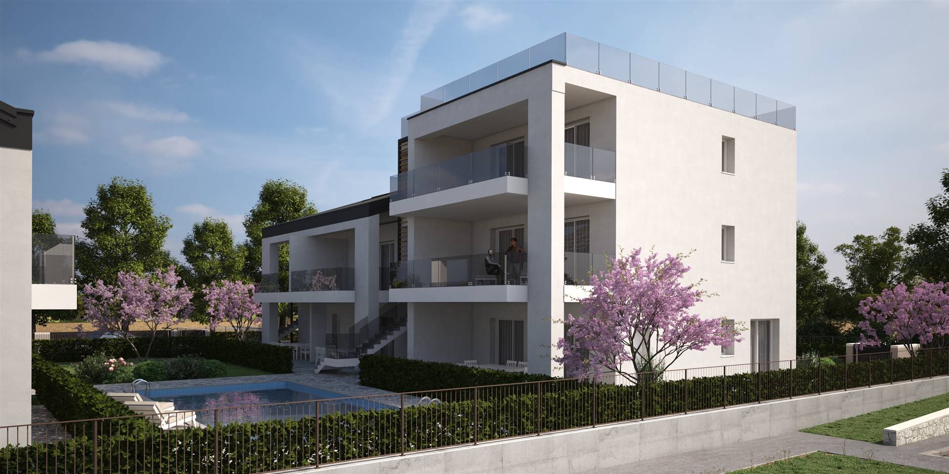 SAN BENEDETTO, PESCHIERA DEL GARDA, Apartment for sale of 179 Sq. mt., New construction, Heating To floor, placed at Ground on 3, composed by: 3 Rooms, Show cooking, , 2 Bedrooms, 2 Bathrooms, 